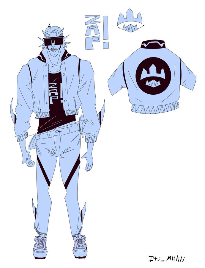 Antagonist Model Sheet Antagonist Model Sheet