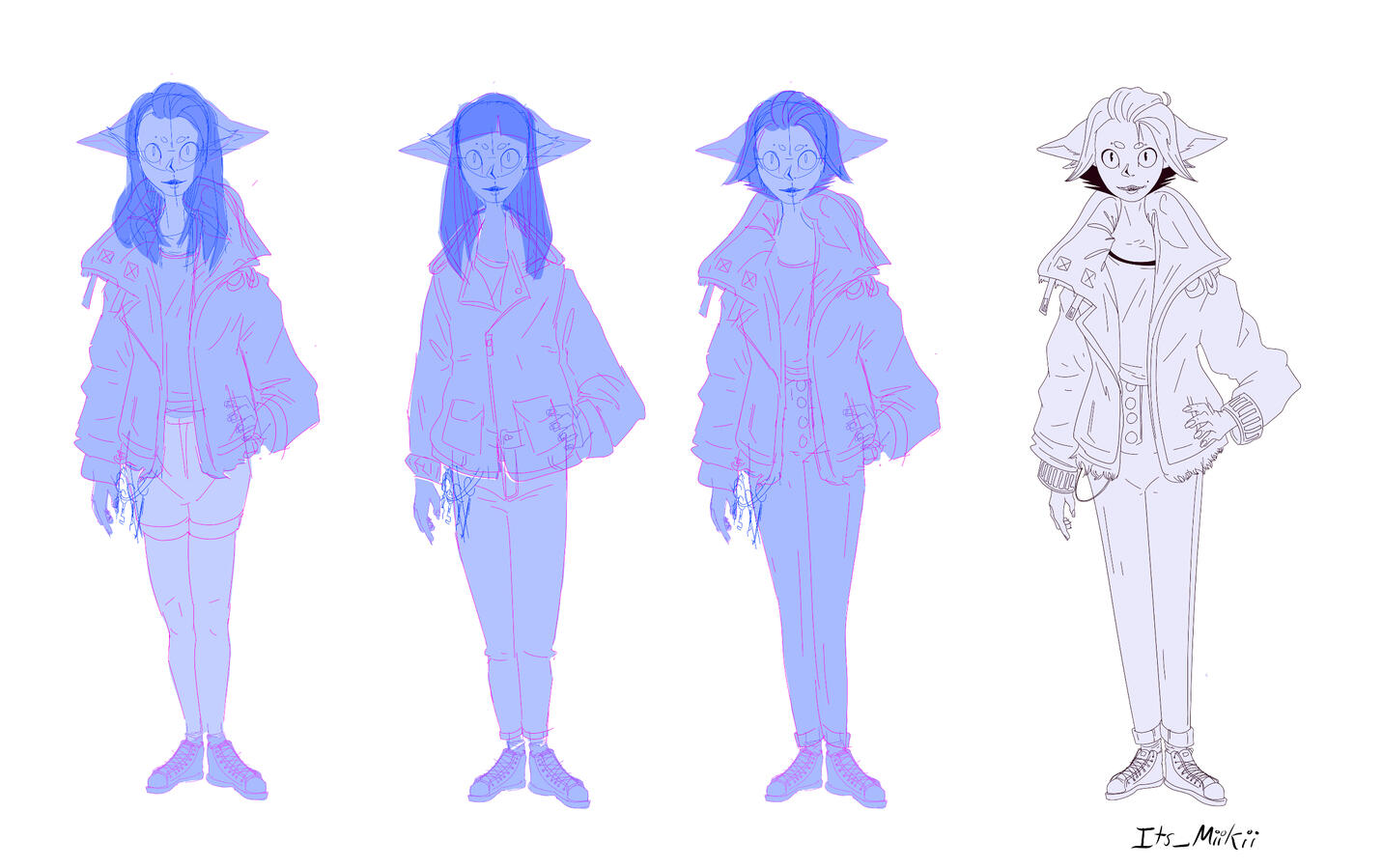Liz Character Design Liz Character Design
